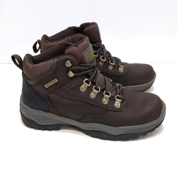 Ozark Trail Free Edge Hiker Boots Leather Waterproof Ergonomic Footbed Men 7 NIB main image 4